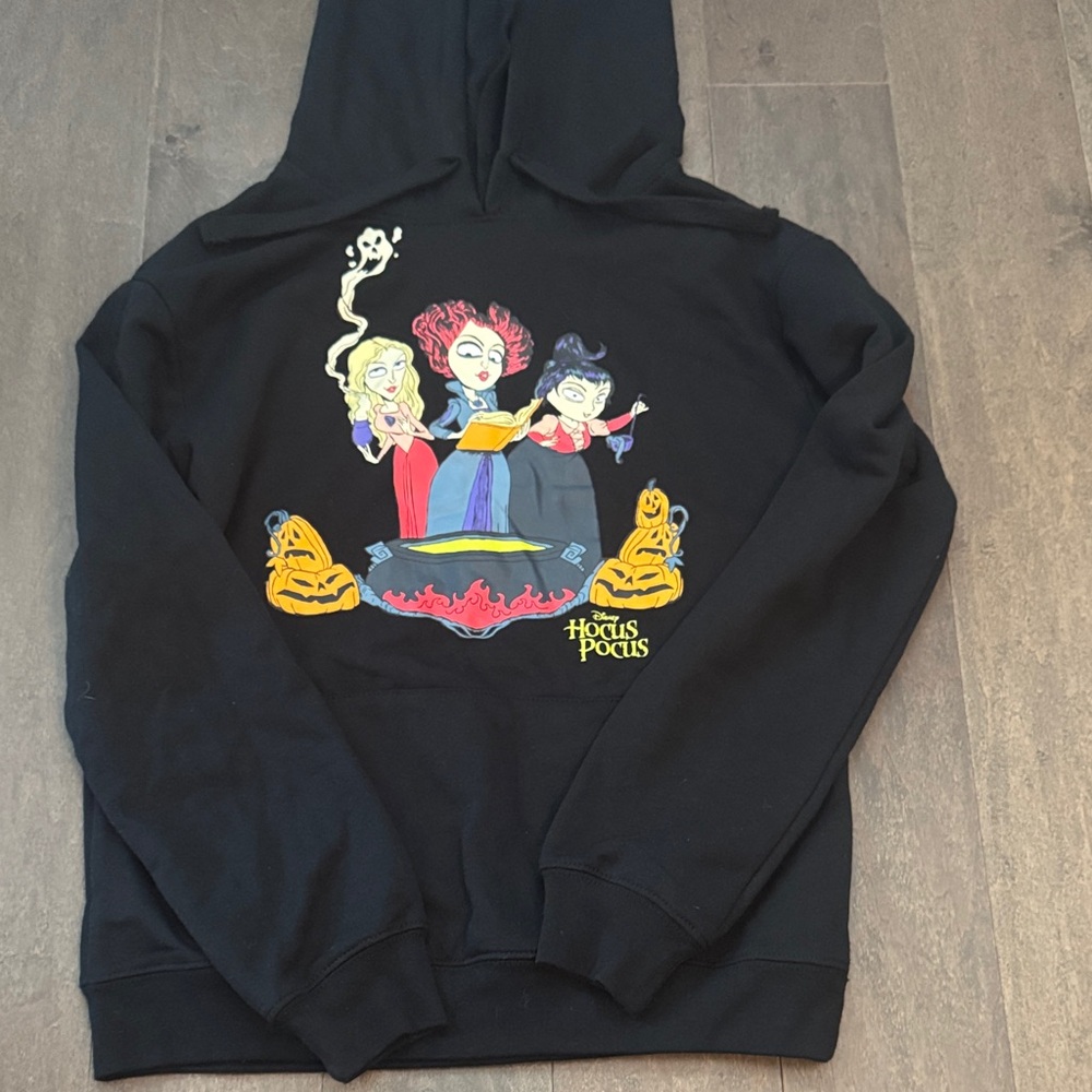 Disney Hocus Pocus Sanderson Sisters Halloween Hoodie Women’s S